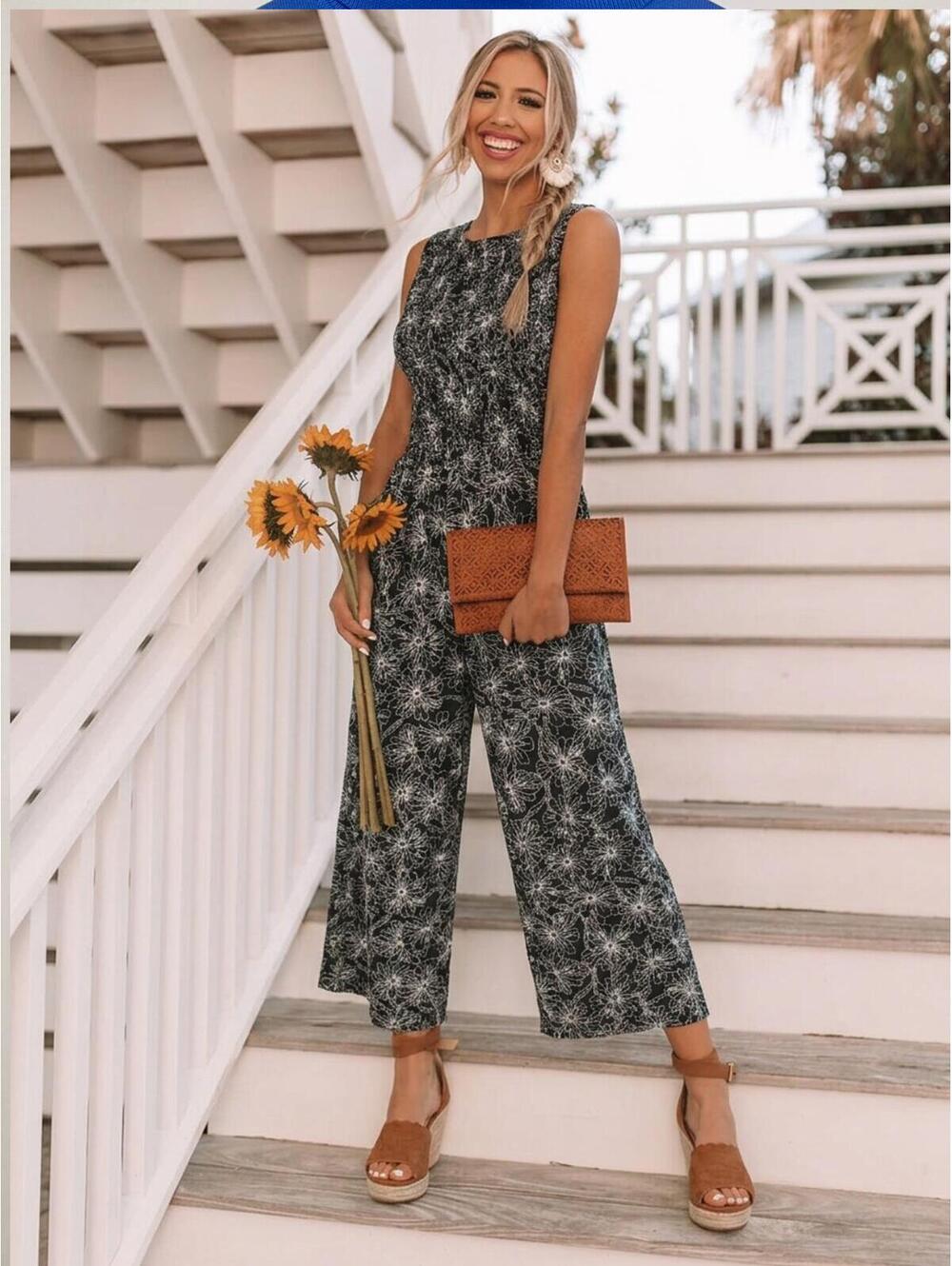 Andrew Marc Wide Leg Romper Women's Size XS NEW